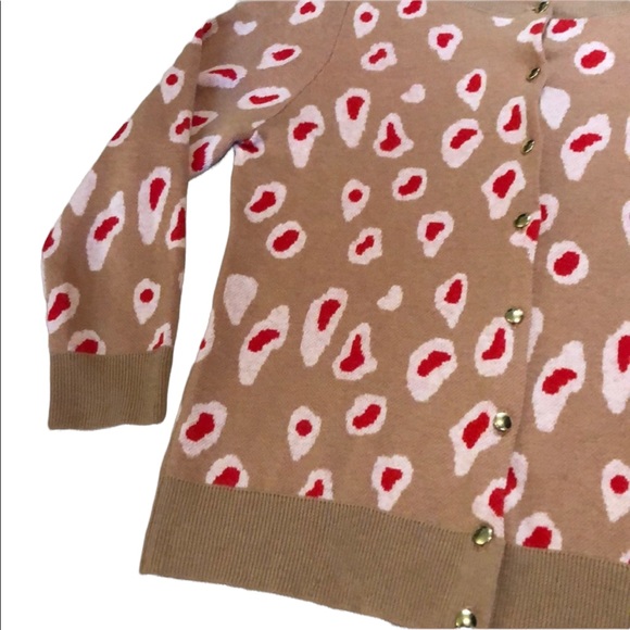 Banana Republic leopard cardigan size S - Picture 6 of 9